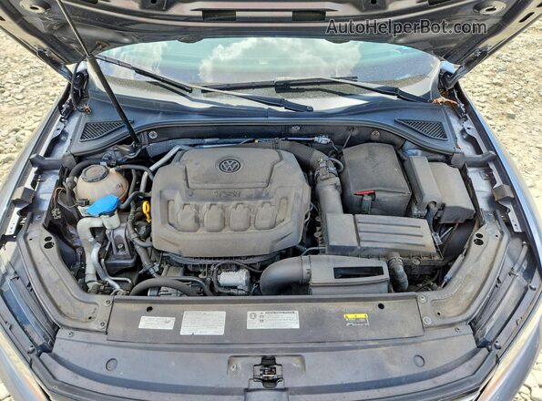 1VWBA7A36JC004610 2018 VOLKSWAGEN PASSAT Серый Вид задней части салона