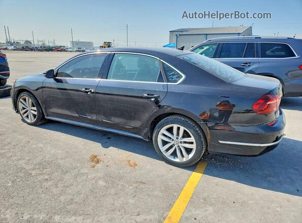 1VWBA7A36JC009807 2018 VOLKSWAGEN PASSAT Black Trasero izquierdo