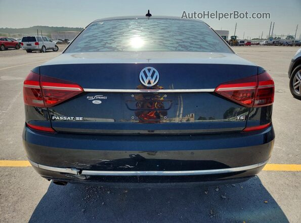 1VWBA7A36JC009807 2018 VOLKSWAGEN PASSAT Black Vista trasera
