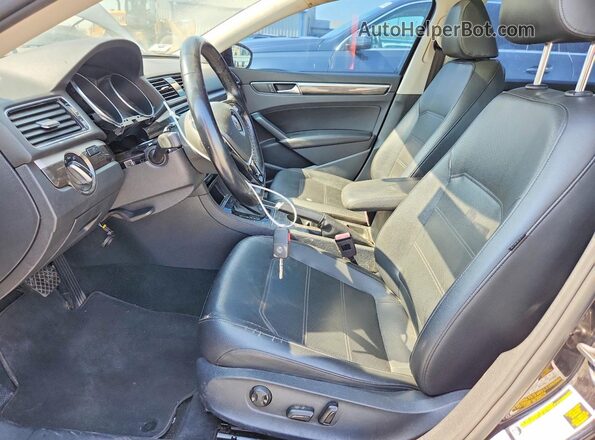 1VWBA7A36JC009807 2018 VOLKSWAGEN PASSAT Black Vista interior delantera