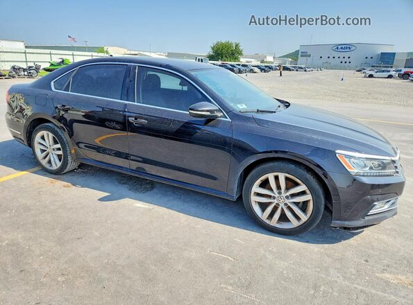 1VWBA7A36JC009807 2018 VOLKSWAGEN PASSAT Black Delantero derecho