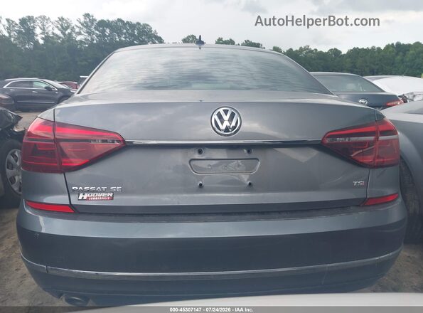 1VWBA7A36JC020239 2018 VOLKSWAGEN PASSAT Gray 