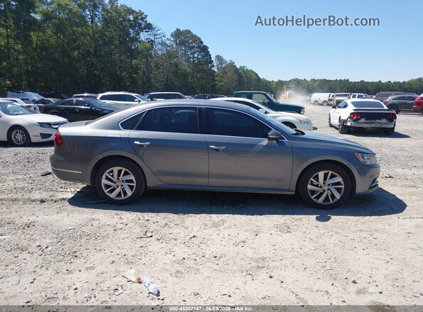 1VWBA7A36JC020239 2018 VOLKSWAGEN PASSAT Gray Rear interior view