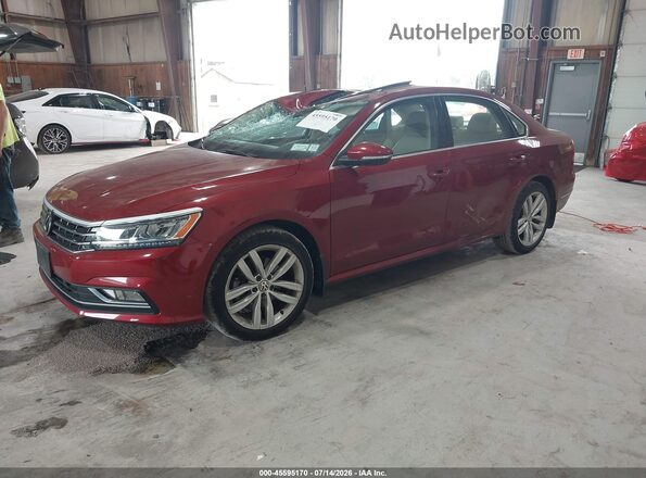 1VWBA7A37JC025711 2018 VOLKSWAGEN PASSAT Red Передня ліва чверть