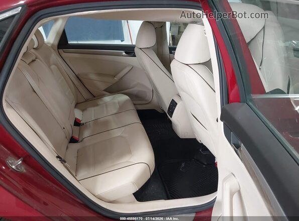 1VWBA7A37JC025711 2018 VOLKSWAGEN PASSAT Red Вид наклейки з VIN-кодом
