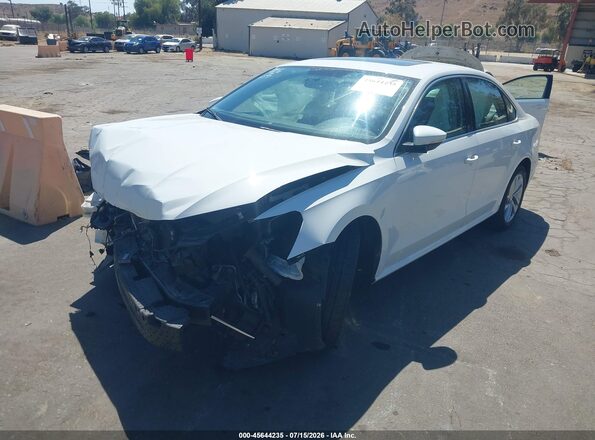 1VWBA7A37JC026597 2018 VOLKSWAGEN PASSAT White Առջևի ձախ երեք քառորդ տեսարան