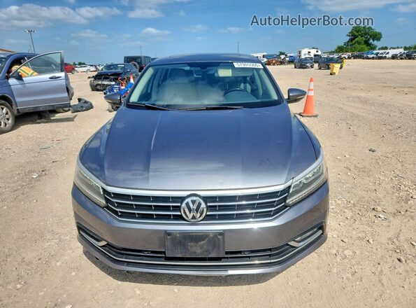 1VWBA7A38JC025278 2018 VOLKSWAGEN PASSAT Gray Front view