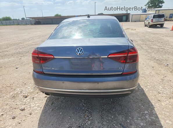 1VWBA7A38JC025278 2018 VOLKSWAGEN PASSAT Gray Rear view