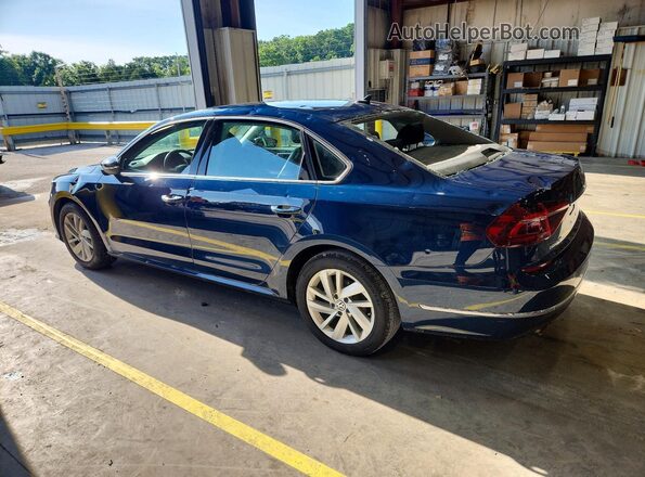 1VWBA7A38JC050777 2018 VOLKSWAGEN PASSAT Blue უკანა მარცხენა