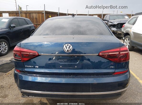 1VWBA7A39JC030618 2018 VOLKSWAGEN PASSAT Blue 