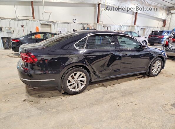 1VWBA7A39JC043322 2018 VOLKSWAGEN PASSAT Black Հետևի աջ