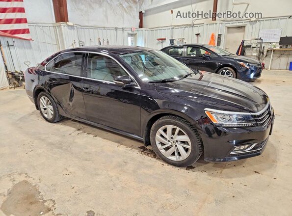 1VWBA7A39JC043322 2018 VOLKSWAGEN PASSAT Black Առջևի աջ