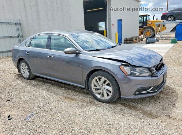 1VWBA7A3XJC006053 2018 VOLKSWAGEN PASSAT Charcoal Front right
