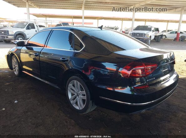 1VWBA7A3XJC024973 2018 VOLKSWAGEN PASSAT Black Trasero izquierdo