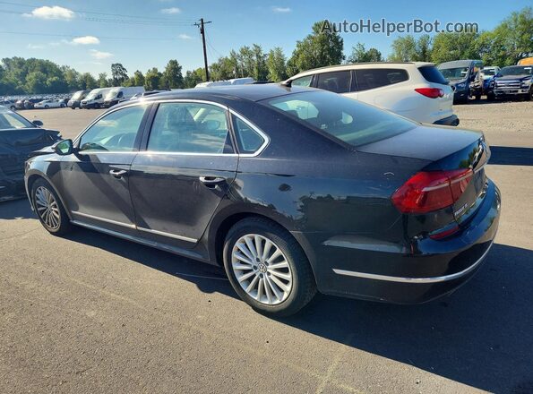 1VWBS7A32GC013374 2016 VOLKSWAGEN PASSAT Black უკანა მარცხენა