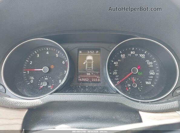 1VWBS7A34GC060504 2016 VOLKSWAGEN PASSAT White Widok tylnych siedzeń