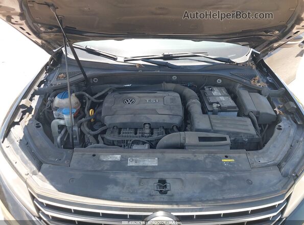 1VWBS7A35GC018665 2016 VOLKSWAGEN PASSAT Black Rear view