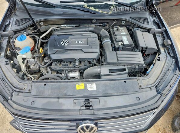 1VWBS7A36GC013295 2016 VOLKSWAGEN PASSAT Black Вид задньої частини салону