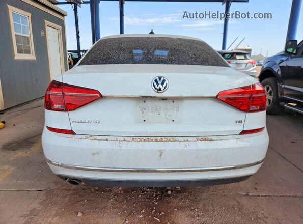 1VWBS7A36GC064876 2016 VOLKSWAGEN PASSAT White Rear view