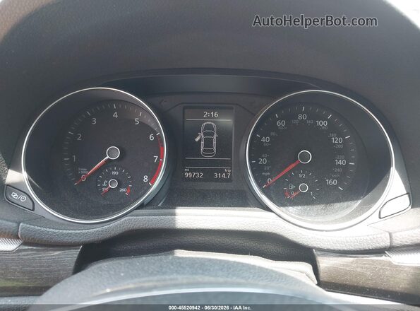 1VWBS7A37GC016500 2016 VOLKSWAGEN PASSAT Black Հետևի նստատեղերի տեսք
