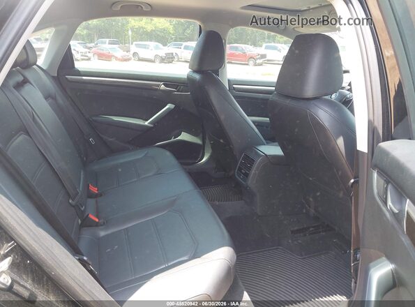 1VWBS7A37GC016500 2016 VOLKSWAGEN PASSAT Black VIN կոդի պիտակի տեսք