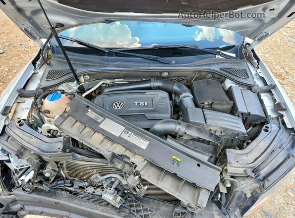 1VWBS7A37GC062876 2016 VOLKSWAGEN PASSAT Серебряный Вид задней части салона