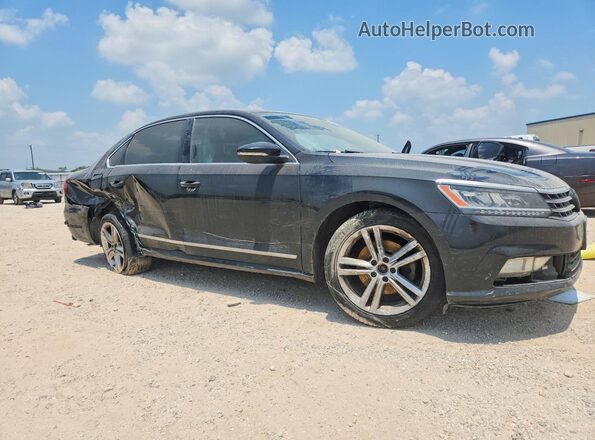 1VWBS7A38GC045374 2016 VOLKSWAGEN PASSAT Black Przód prawy