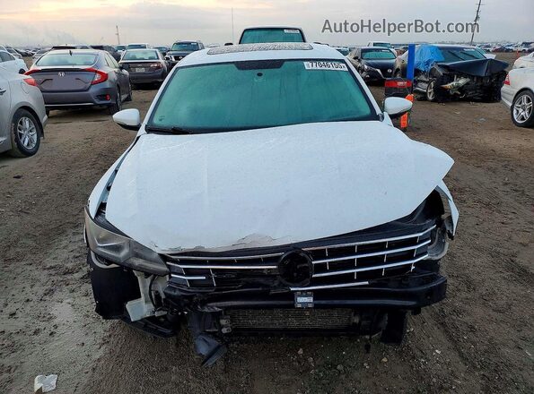 1VWBS7A39GC023822 2016 VOLKSWAGEN PASSAT White Widok z przodu