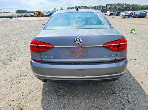 1VWBS7A39GC052480 2016 VOLKSWAGEN PASSAT Gray უკანა ხედი