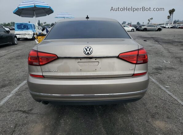 1VWBT7A30GC021003 2016 VOLKSWAGEN PASSAT Gold Հետևի տեսք