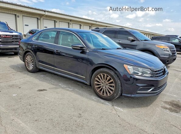 1VWBT7A30HC016577 2017 VOLKSWAGEN PASSAT Черный Передняя правая четверть