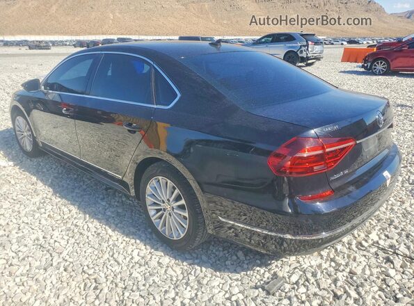 1VWBT7A32HC034790 2017 VOLKSWAGEN PASSAT Черный Задняя левая четверть