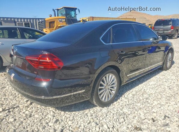 1VWBT7A32HC034790 2017 VOLKSWAGEN PASSAT Черный Задняя правая четверть
