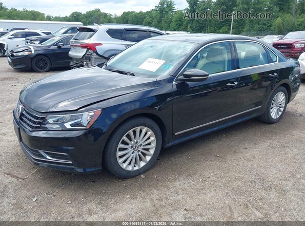 1VWBT7A33GC014417 2016 VOLKSWAGEN PASSAT Black Передня ліва чверть
