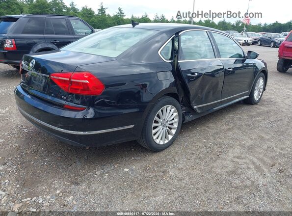 1VWBT7A33GC014417 2016 VOLKSWAGEN PASSAT Black Задня права чверть