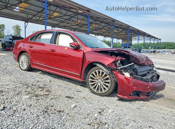 1VWBT7A33HC073016 2017 VOLKSWAGEN PASSAT Red Delantero derecho