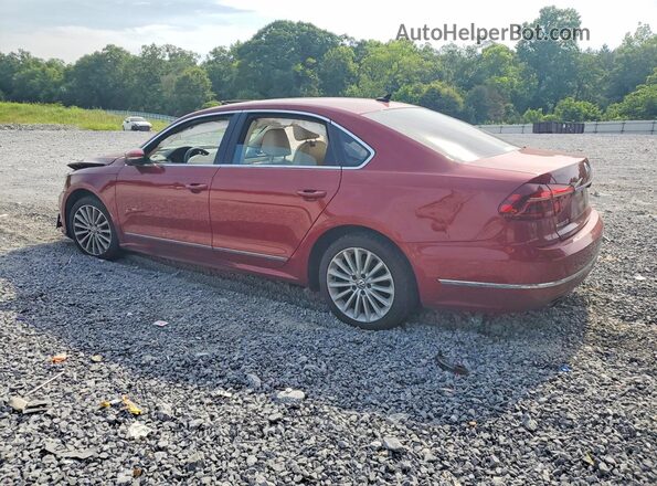 1VWBT7A33HC073016 2017 VOLKSWAGEN PASSAT Red Trasero izquierdo