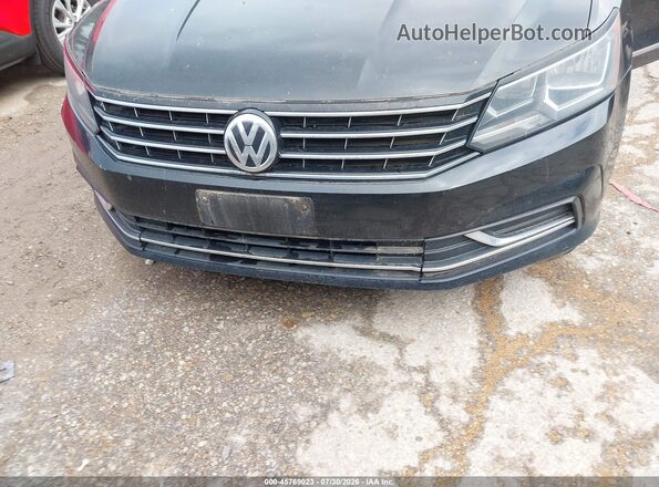 1VWBT7A34GC010666 2016 VOLKSWAGEN PASSAT Черный Вид спереди