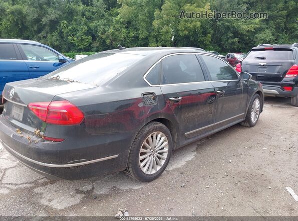1VWBT7A34GC010666 2016 VOLKSWAGEN PASSAT Черный Задняя правая четверть