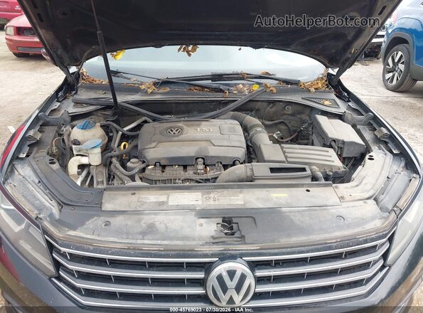 1VWBT7A34GC010666 2016 VOLKSWAGEN PASSAT Черный Вид сзади
