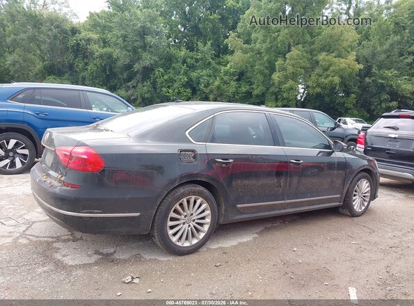1VWBT7A34GC010666 2016 VOLKSWAGEN PASSAT Черный Вид задней части салона