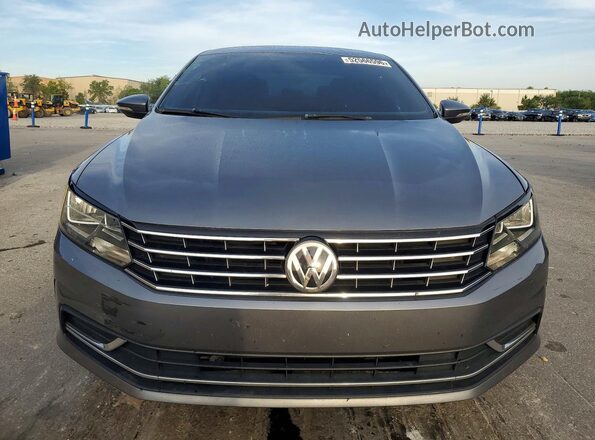 1VWBT7A35GC013169 2016 VOLKSWAGEN PASSAT Gray Widok z przodu
