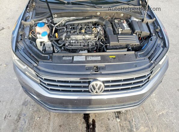1VWBT7A35GC013169 2016 VOLKSWAGEN PASSAT Gray Widok wnętrza z tyłu