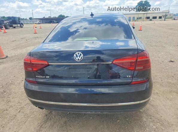 1VWBT7A35HC036307 2017 VOLKSWAGEN PASSAT Blue უკანა ხედი