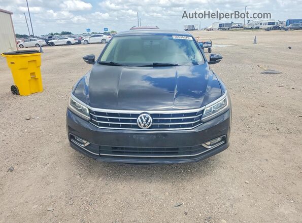 1VWBT7A35HC036307 2017 VOLKSWAGEN PASSAT Blue წინა ხედი