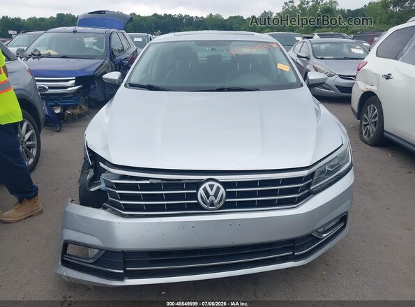 1VWBT7A38HC005147 2017 VOLKSWAGEN PASSAT Silver Rear interior view