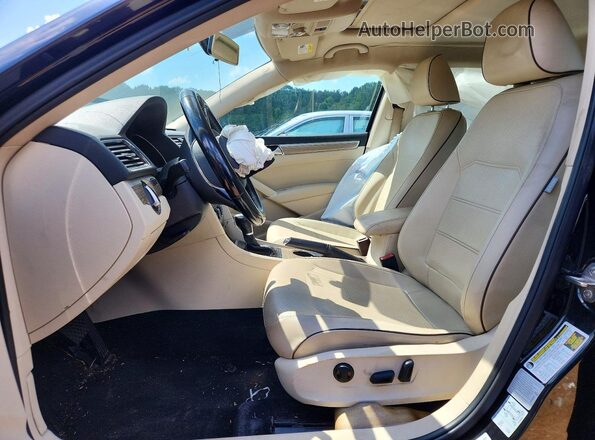 1VWBT7A39GC010100 2016 VOLKSWAGEN PASSAT Black Vista interior delantera