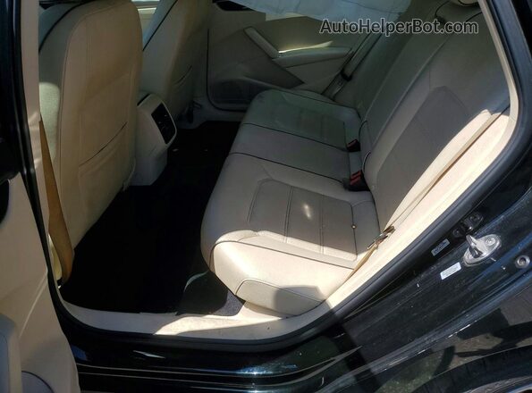 1VWBT7A39GC010100 2016 VOLKSWAGEN PASSAT Black Vista de los asientos traseros