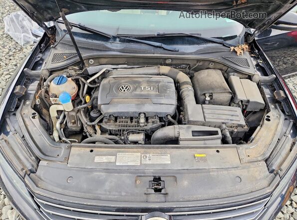 1VWBT7A39GC012865 2016 VOLKSWAGEN PASSAT Black Սալոնի հետևի տեսք