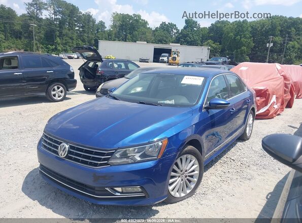 1VWBT7A39GC067574 2016 VOLKSWAGEN PASSAT Blue Панорамний вид салону 360°